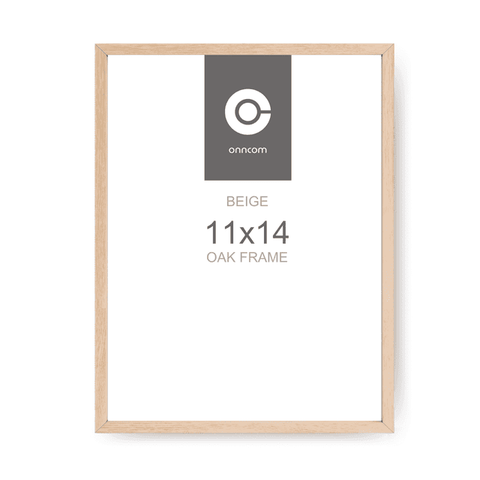 onncom 11"x14" Natural Oak Wood Picture Frame
